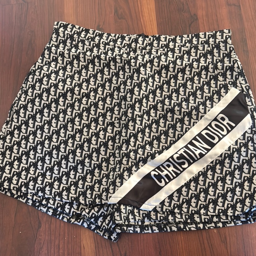 Black and White Women's Shorts